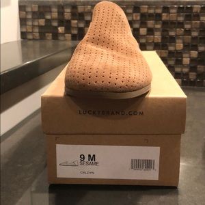 Suede Lucky Brand flats